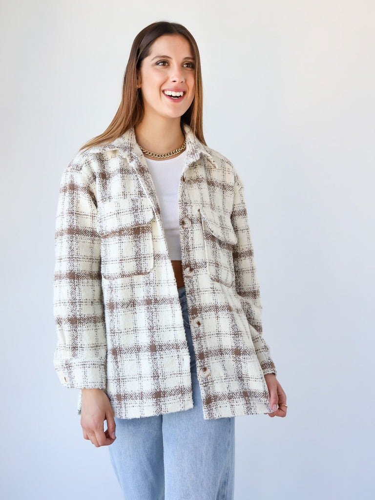 SOBRECAMISA LONG BEIGE